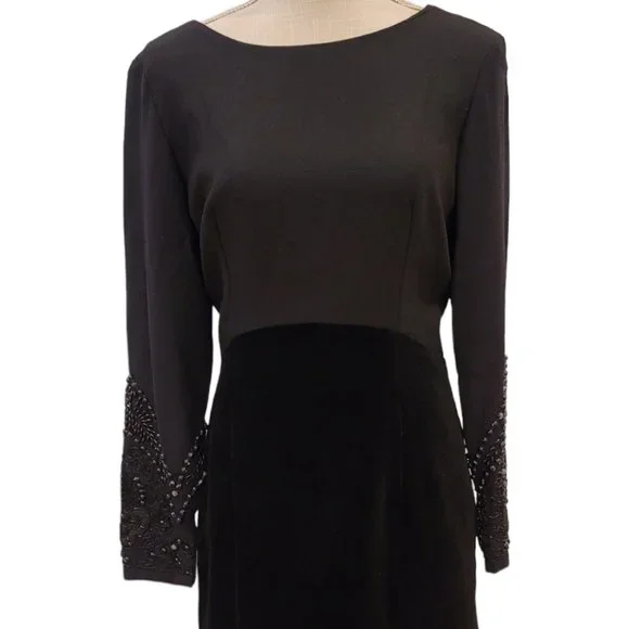 Tomasz Starzewski Dresses | Tomasz Starzewski Classics Neiman Marcus Vintage Dress Us10 | Color: Black | Size: Us 10, Uk14. Eur 42 | 2doubletake's